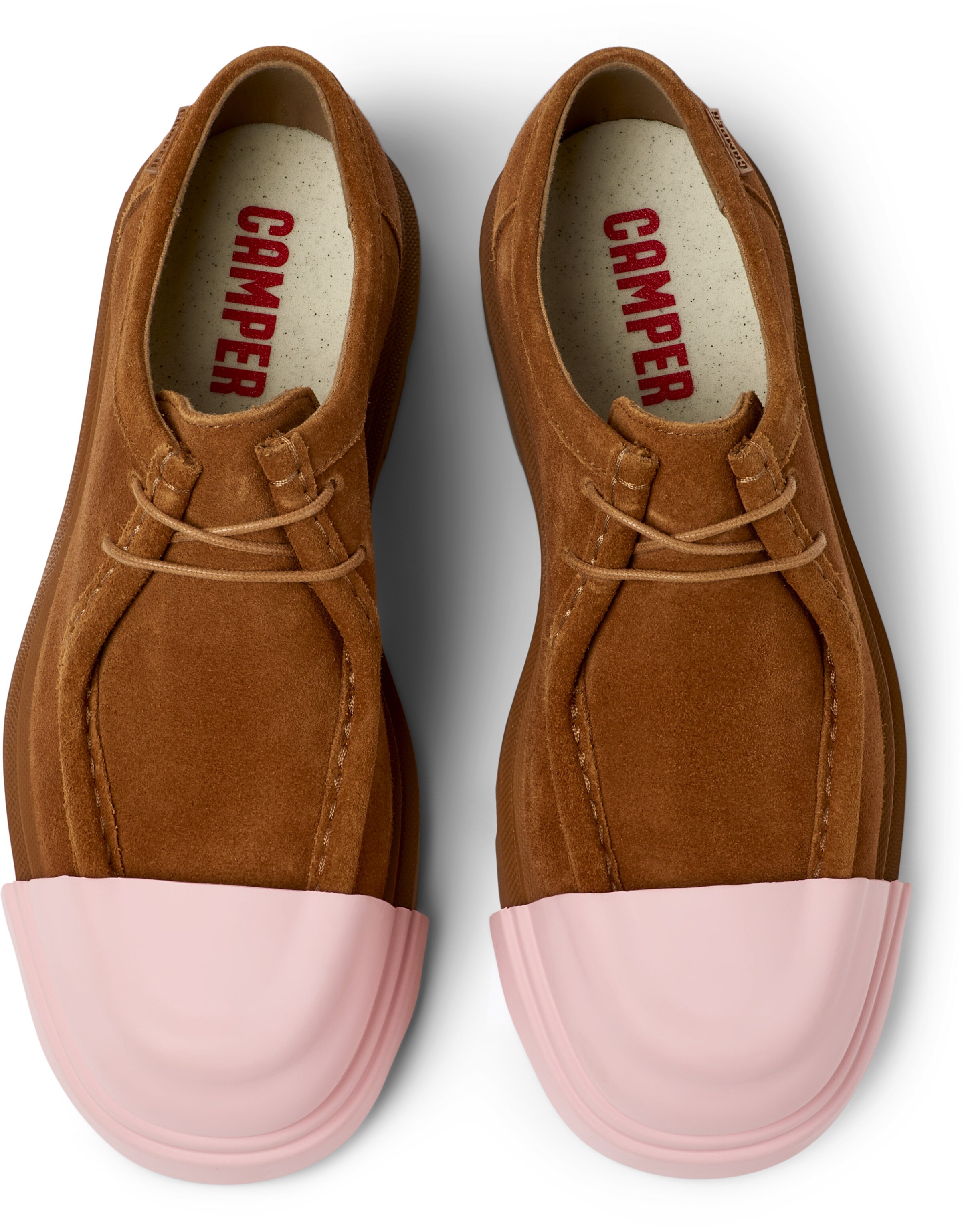 CAMPER Lace-up shoe 'Junction' in Brown