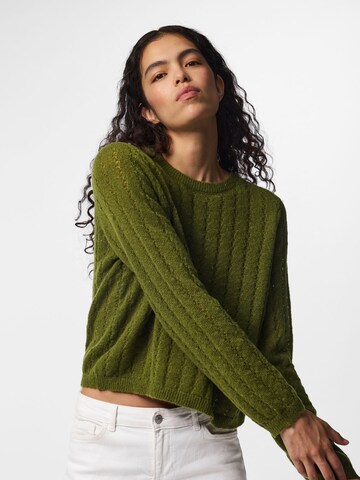 PIECES Pullover 'ADA ' in Grün
