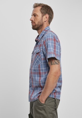 Coupe regular Chemise 'Roadstar' Brandit en bleu
