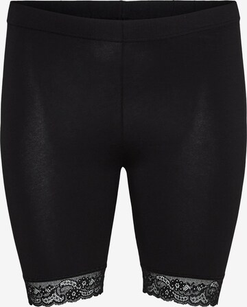 Vero Moda Curve Leggings 'Lennon' in Zwart: voorkant