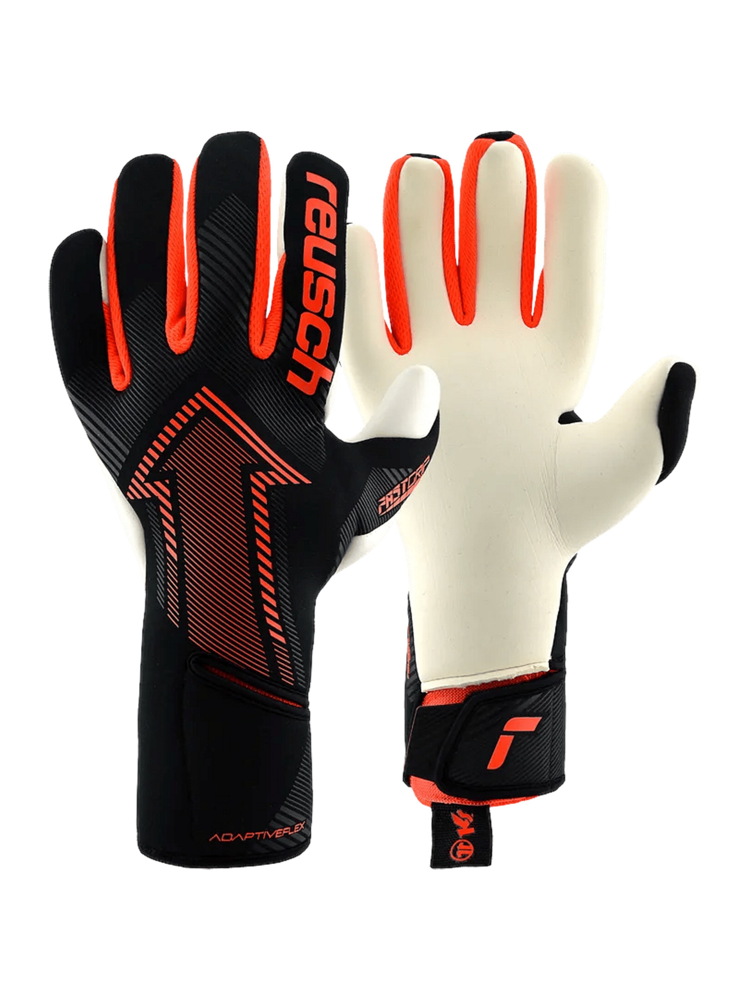 REUSCH Sporthandschuhe 'Fastgrip Gold' in Schwarz: Vorderseite