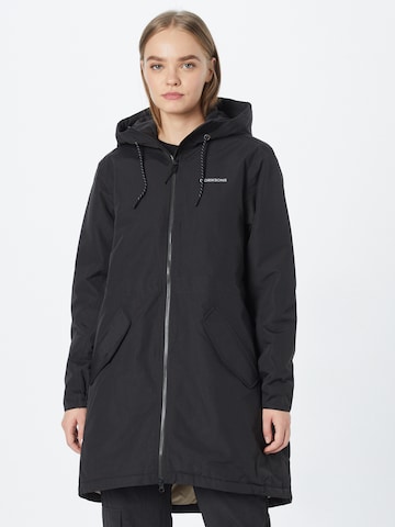 Didriksons Toiminnallinen takki 'Marta-Lisa' värissä musta: edessä