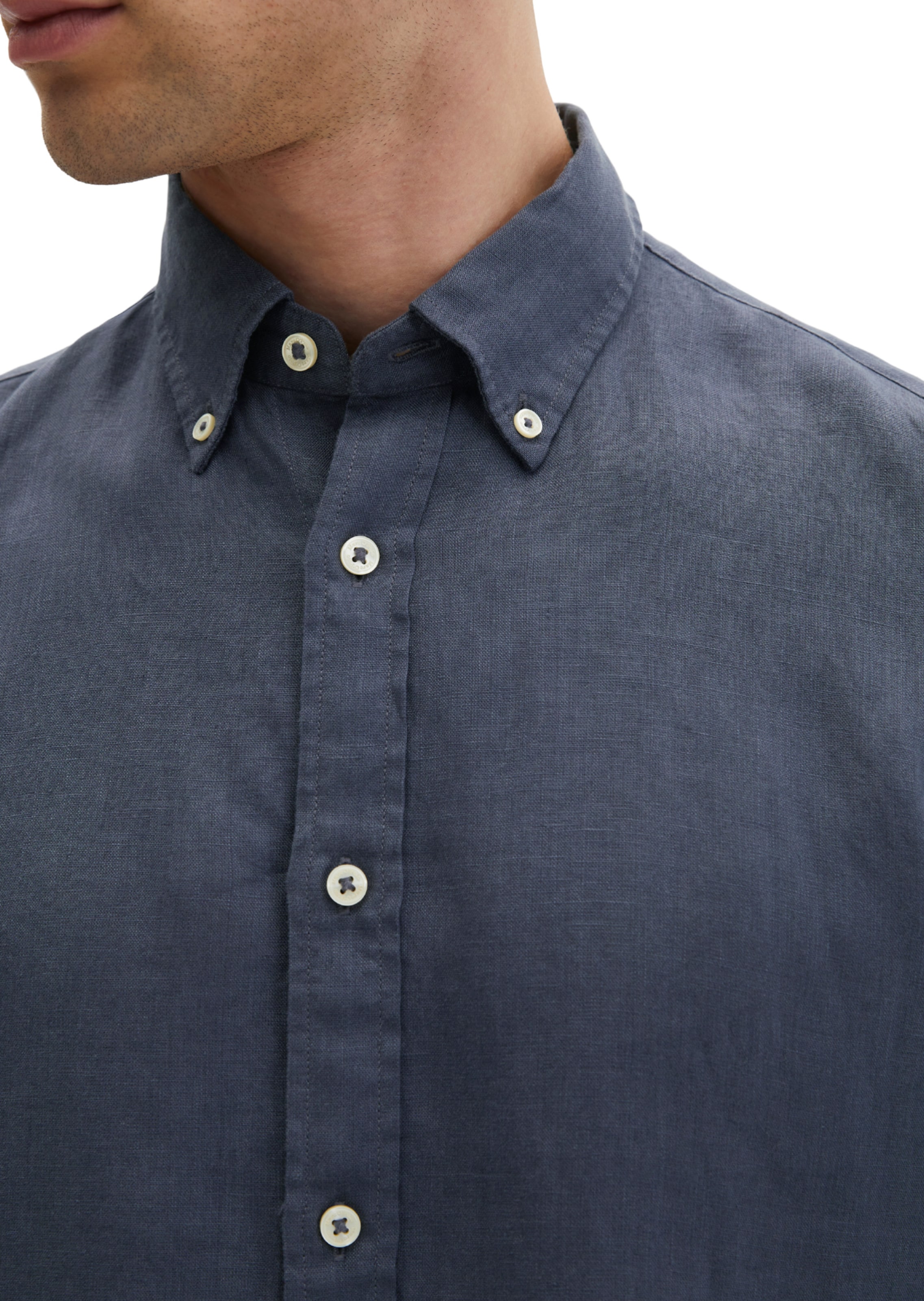 Marc O'Polo Regular fit Overhemd in Grijs