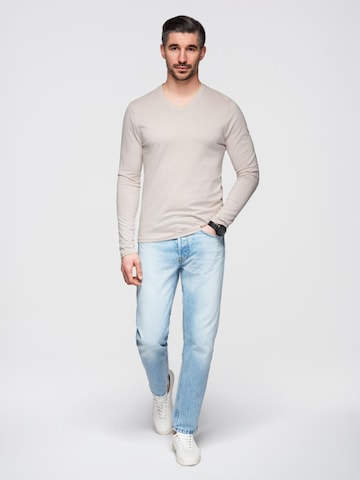 Ombre Shirt‌‌‌‌‌‌‌‌‌ in Beige