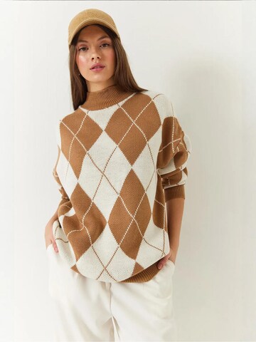 Pullover di Bianco Lucci in marrone