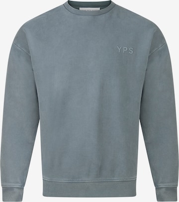 Young Poets Sweatshirt 'Ciel' in Blauw: voorkant