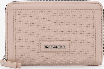 Emily & Noah Briefcase ' E&N Brenda ' in Pink: front