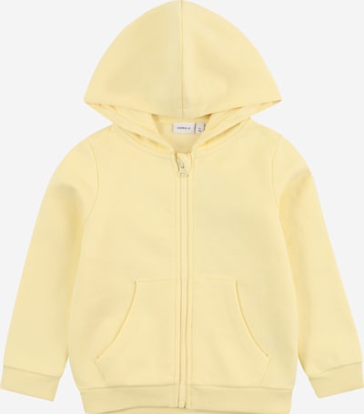 NAME IT Zip-Up Hoodie 'LENA' in Pastel yellow, Item view