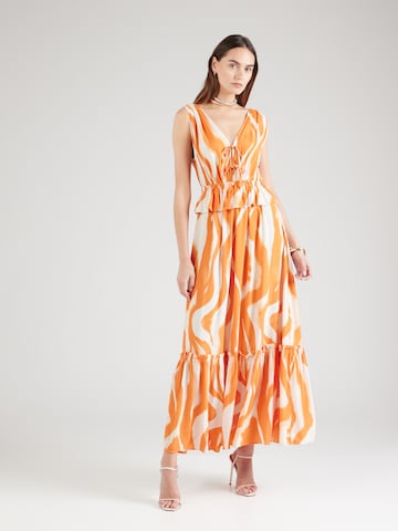 VILA ROUGE Summer dress 'NOMI' in Orange: front