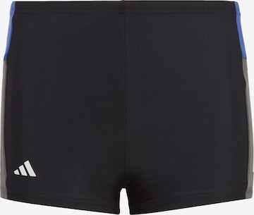 ADIDAS PERFORMANCE Athletic Swimwear in Black: front