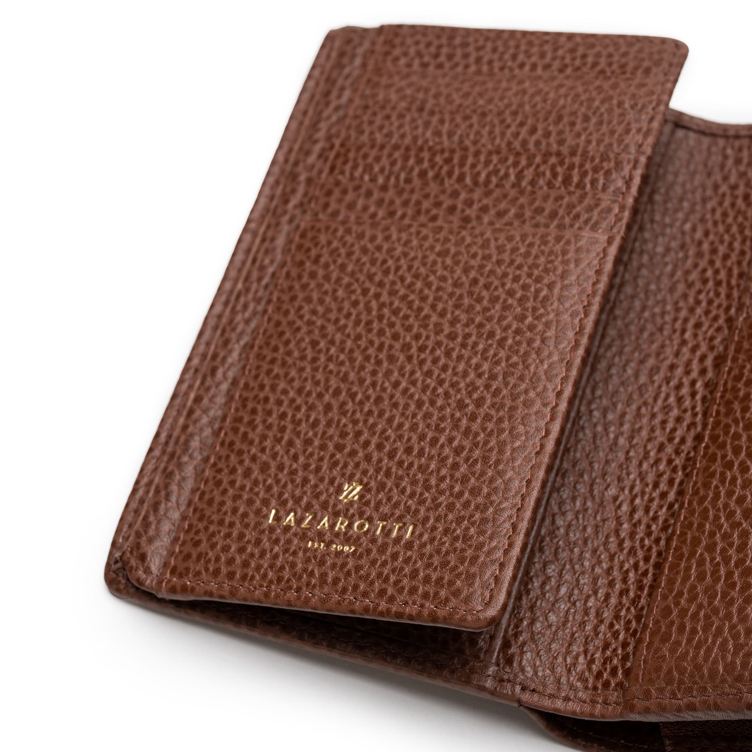Lazarotti Wallet 'Bologna' in Brown