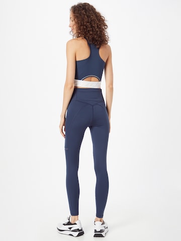 PUMA Skinny Workout Pants 'Exhale' in Blue