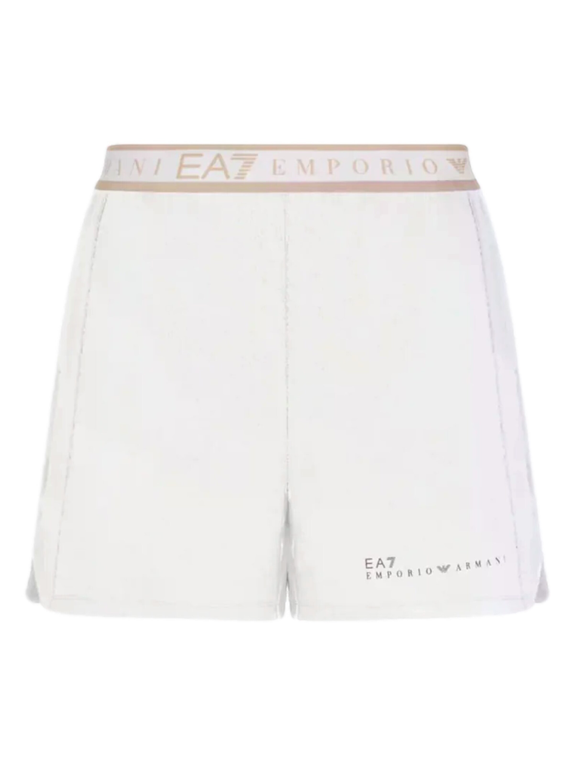 regular Pantaloni 'Dynamic Athlete' di EA7 Emporio Armani in bianco: frontale