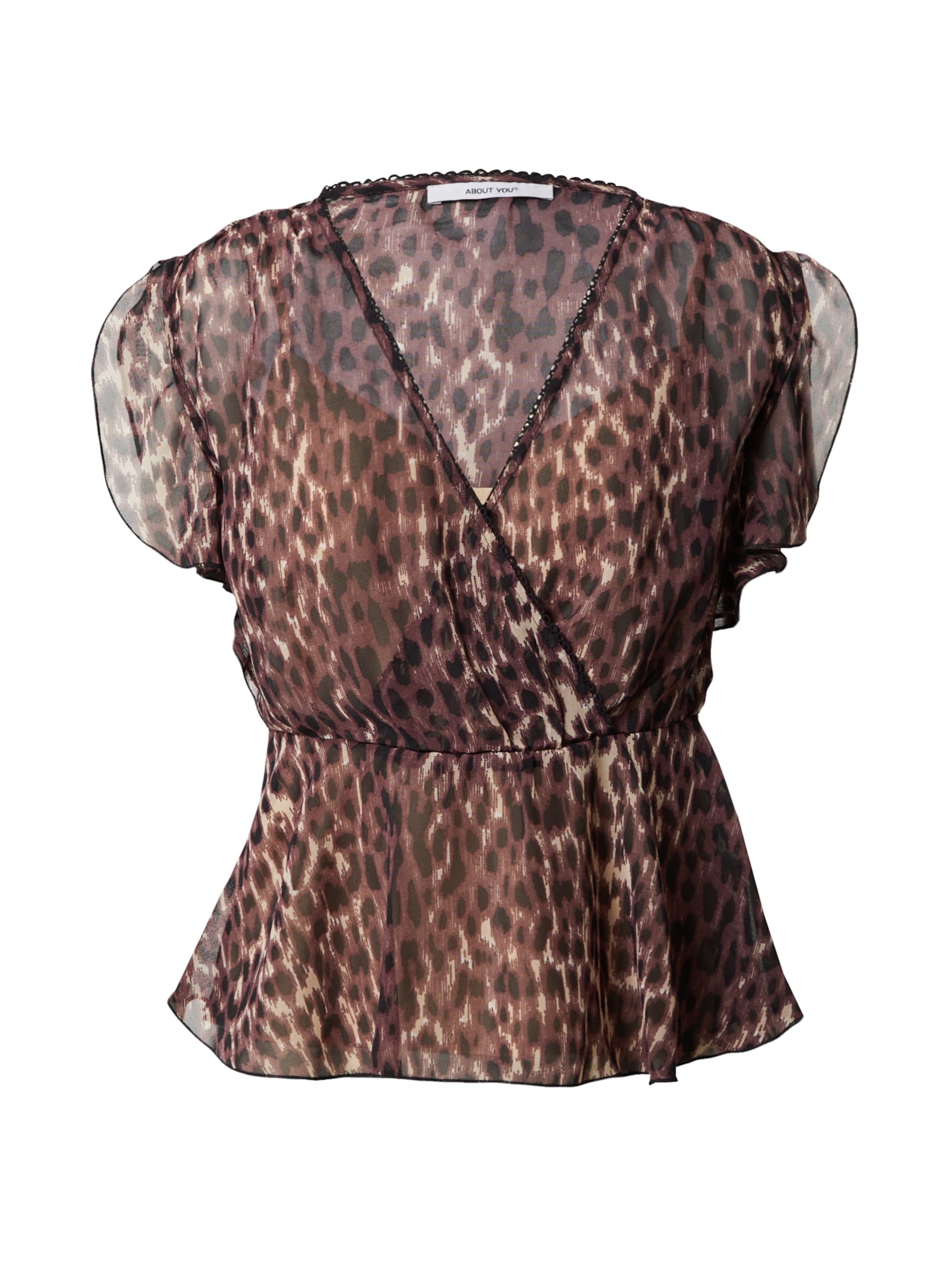 ABOUT YOU Shirts 'Daria' i brun: forside