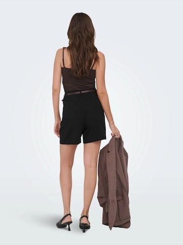 ONLY Regular Laskoshousut 'ONLSIESTA' värissä musta