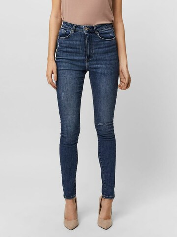 VERO MODA Skinny Jeans i blå: forside