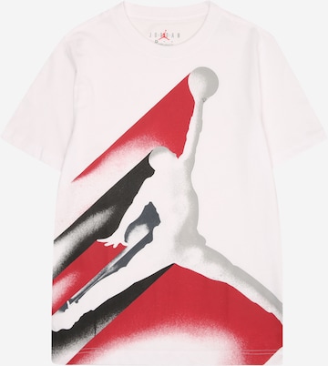 Tricou 'FADE AWAY' de la Jordan pe alb: față