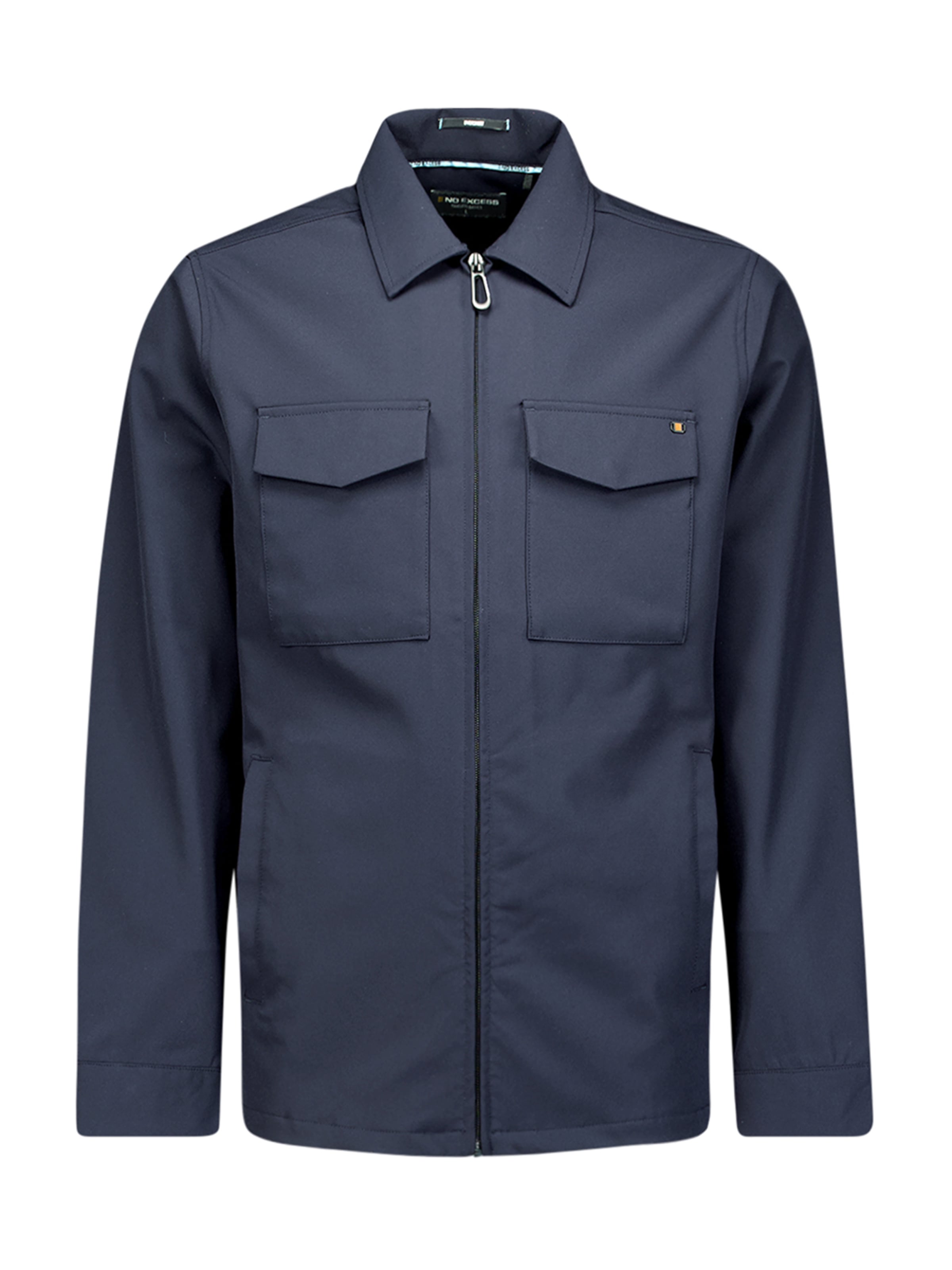 No Excess Přechodná bunda – modrá: přední strana