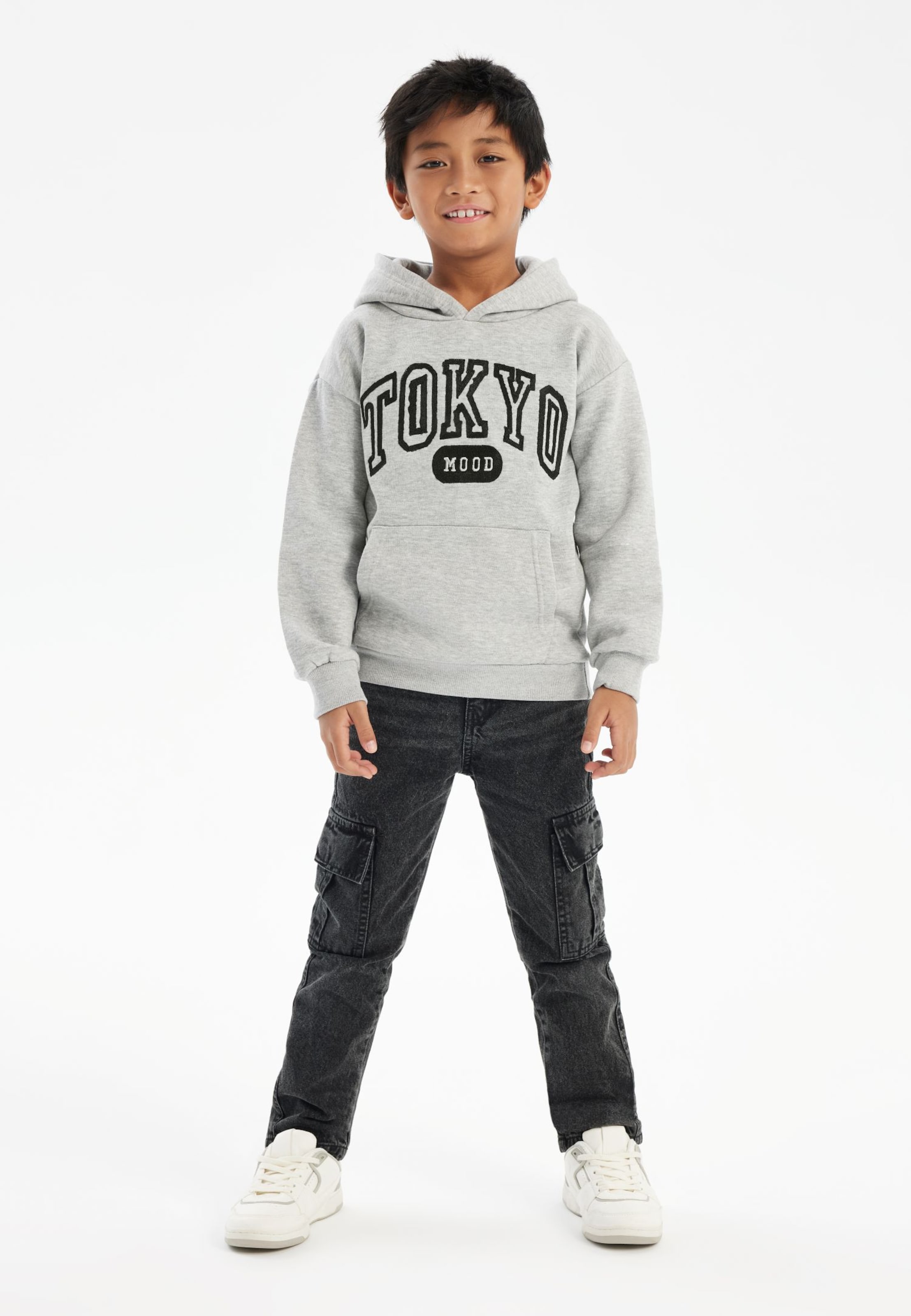 MINOTIregular Traperice - crna boja: prednji dio