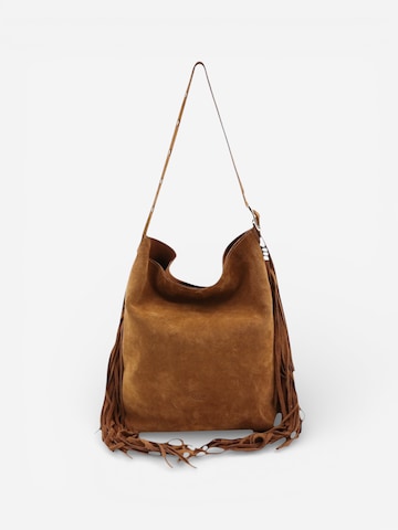 Sac bandoulière 'Rose' Cheval Firenze en beige : devant