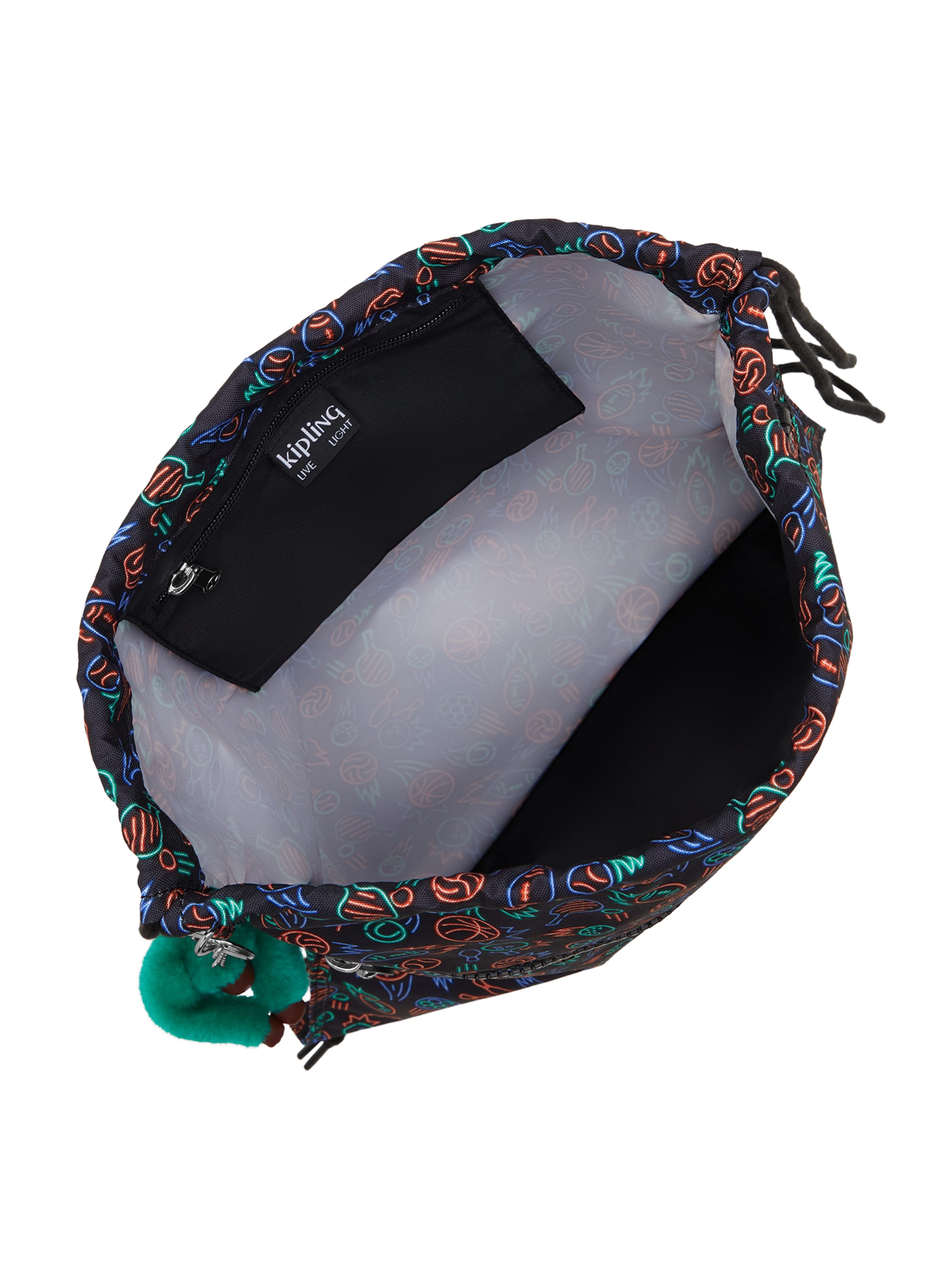 KIPLING Hátizsák 'Supertaboo' - fekete