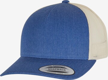 Casquette Flexfit en bleu : devant
