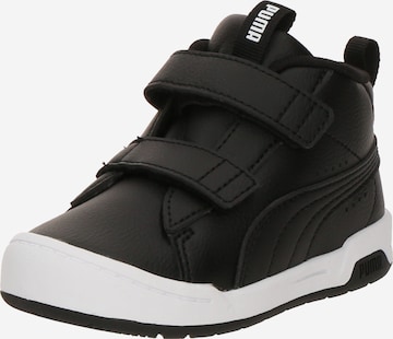 Baskets PUMA en noir : devant