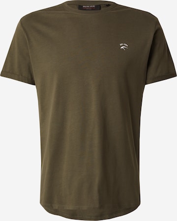 T-Shirt 'Kloge' INDICODE JEANS en vert : devant
