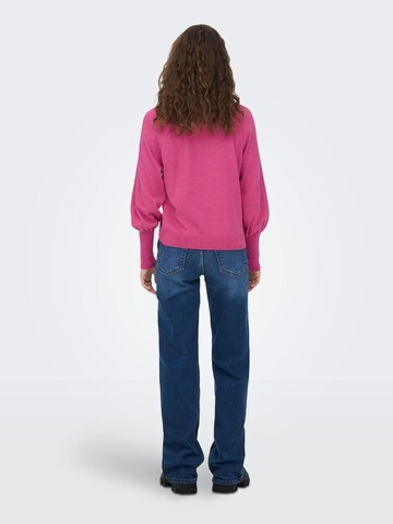 ONLY - Pullover em rosa