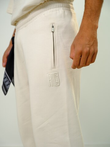 Alessandro Magno Loose fit Workout Pants 'CORE 2.0' in White