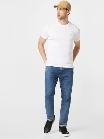 AllSaints Тениска 'BRACE' в бяло