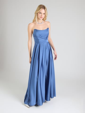Laona Evening dress in Blue: front