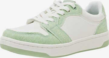 Baskets basses ESPRIT en blanc : devant