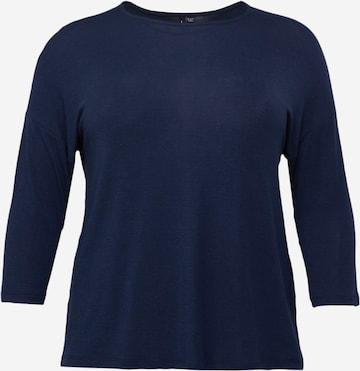 Vero Moda Curve T-shirt 'Alma' i blå: framsida