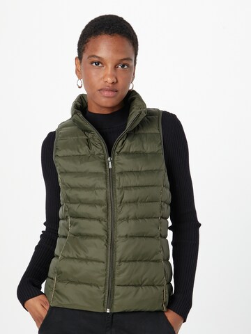 ONLY Bodywarmer 'NEW CLAIRE' in Groen: voorkant