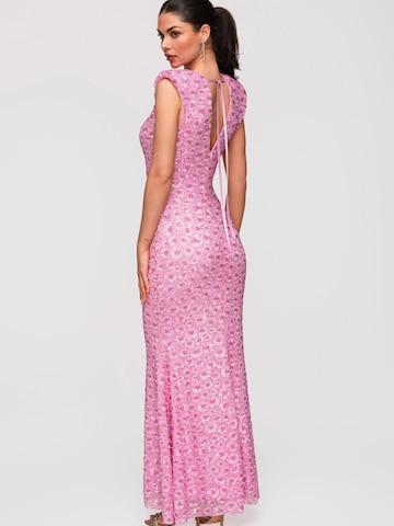 Ombre Abendkleid‌‌‌‌‌ in Pink