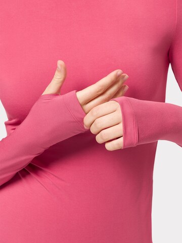 Les Lunes Langarmshirt 'Flow Longsleeve' in Pink
