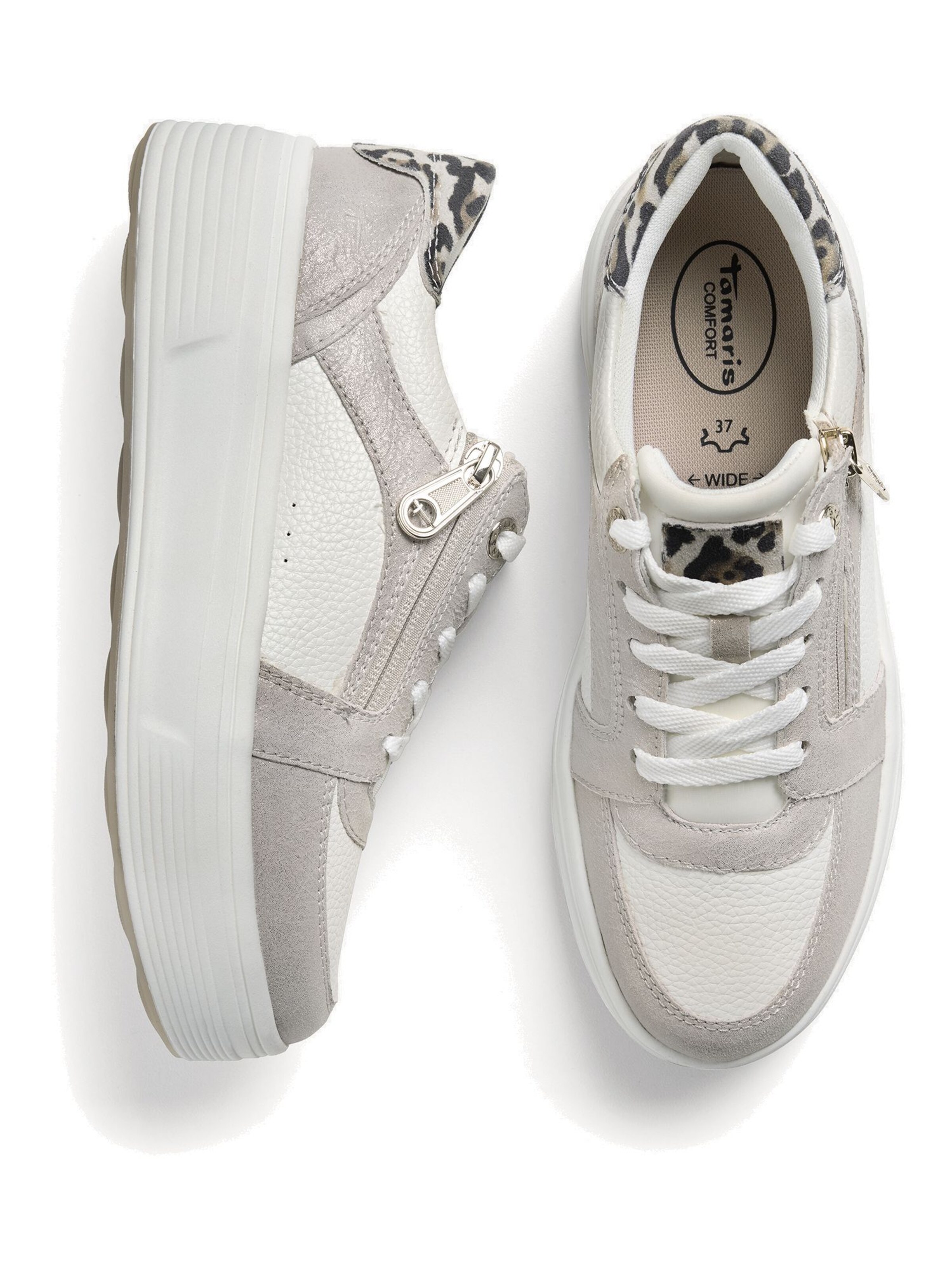 Baskets basses Tamaris en marron