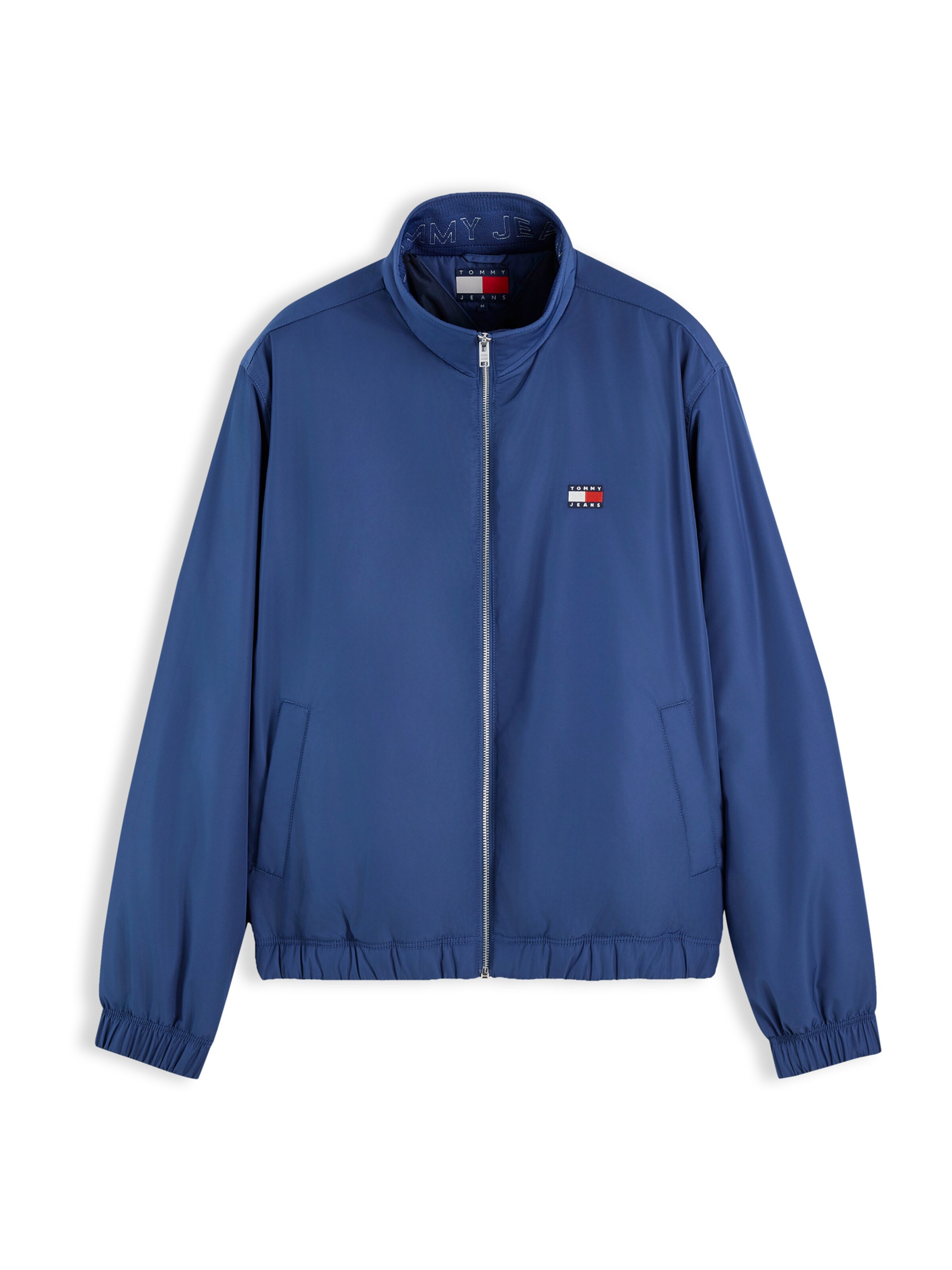 Tommy Jeans Přechodná bunda 'ESSENTIAL' – modrá: přední strana