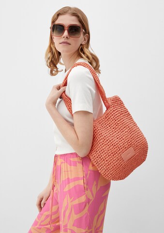 s.Oliver Nakupovalna torba | oranžna barva