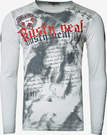 Rusty Neal Shirt in Grey: front