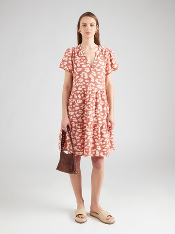 QS Summer dress in Orange: front