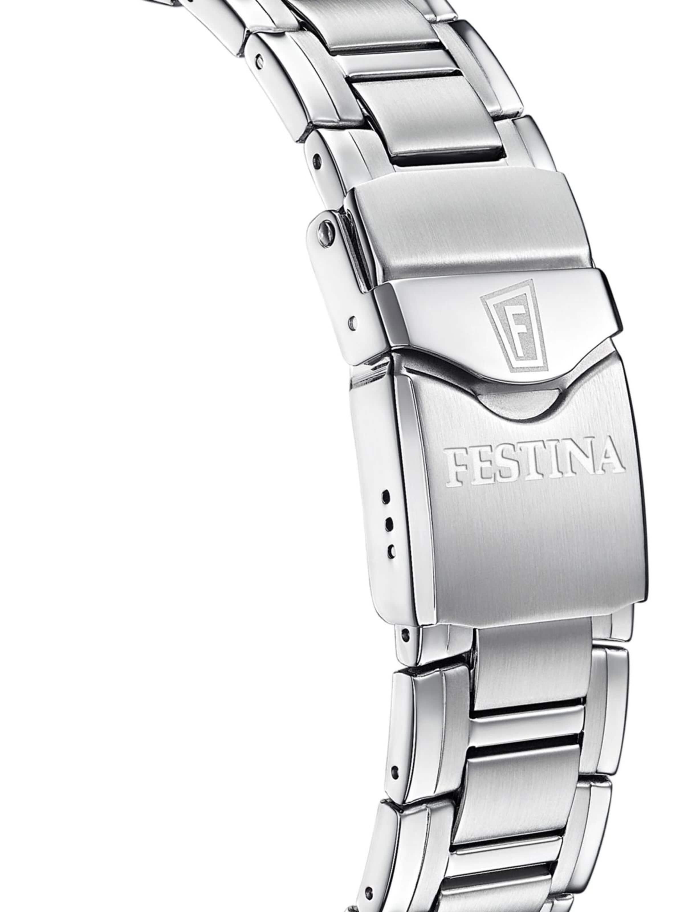 FESTINA Analogové hodinky 'Chronograph Chrono Swiss Made' – zelená