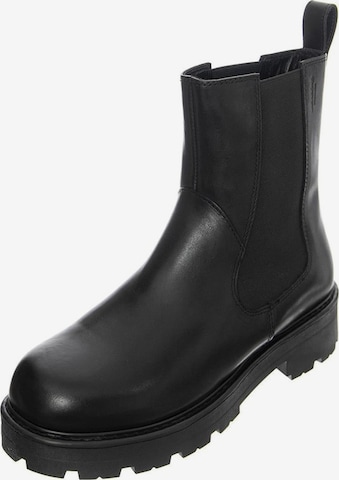 Stivale 'Womens Cosmo 2.0 Cow Leather Black Ankle Boots' di Vagabond in nero: frontale