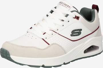 SKECHERS Tenisky 'UNO - RETRO ONE' – bílá: přední strana