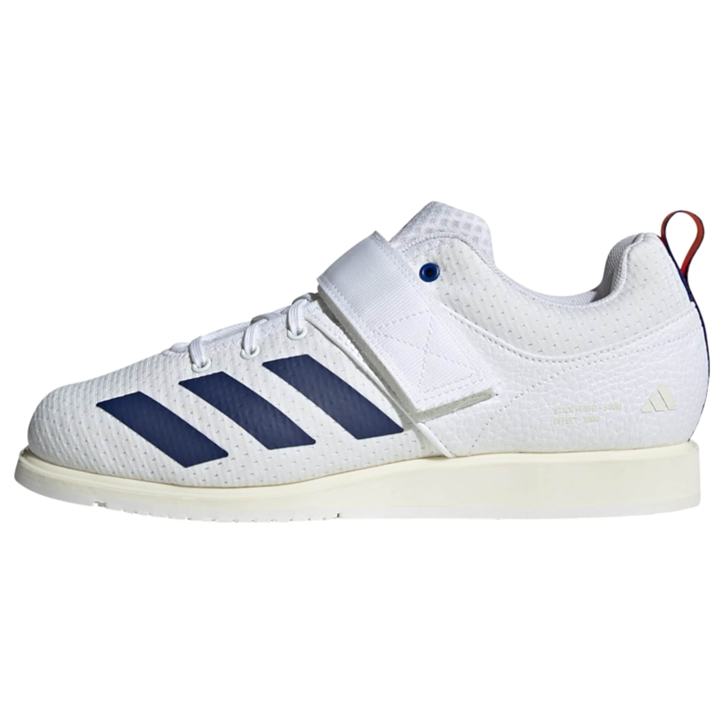 Chaussure de sport 'Powerlift 5' ADIDAS PERFORMANCE en blanc : devant