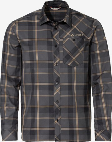 VAUDE Functioneel overhemd 'Neshan' in Zwart: voorkant