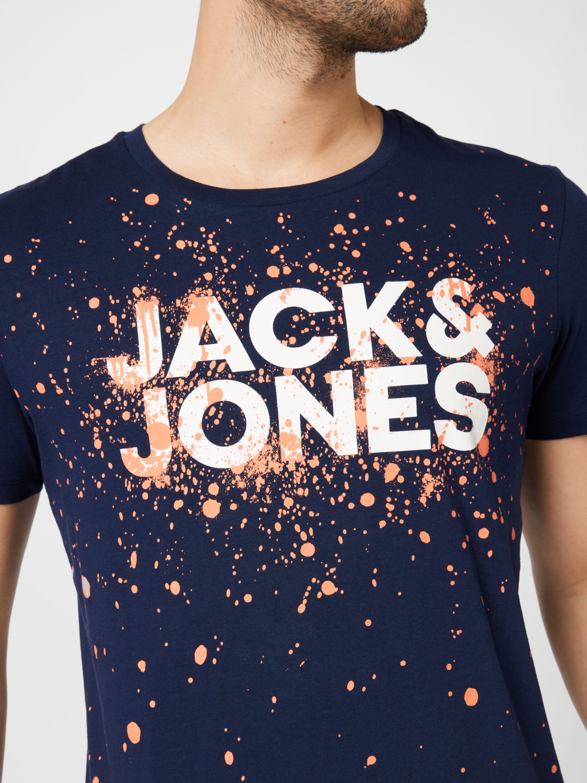 JACK & JONES T-Shirt in Navy 