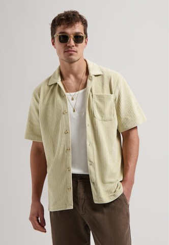 Dstrezzed Regular Fit Hemd 'Fenix' in Beige: Vorderseite