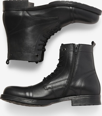 JACK & JONES Schnürboots 'Shaun' in Grau